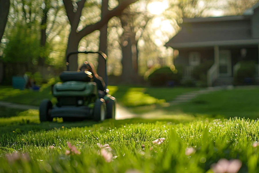 cordless electric mowers